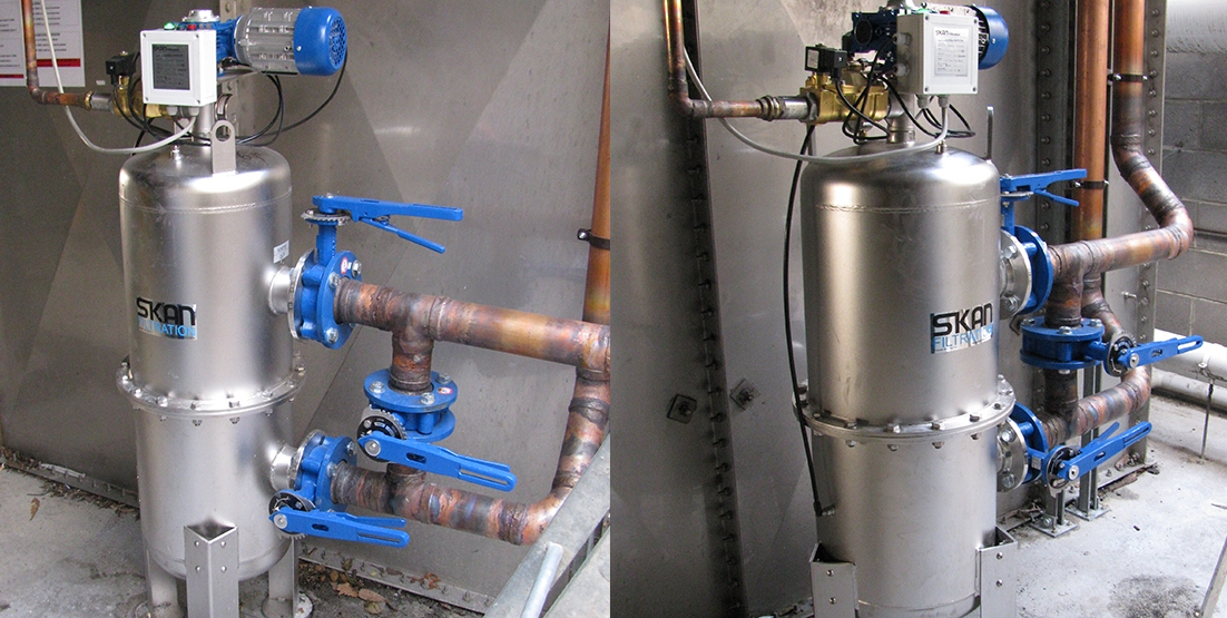 Skan bag and cartridge filtration system