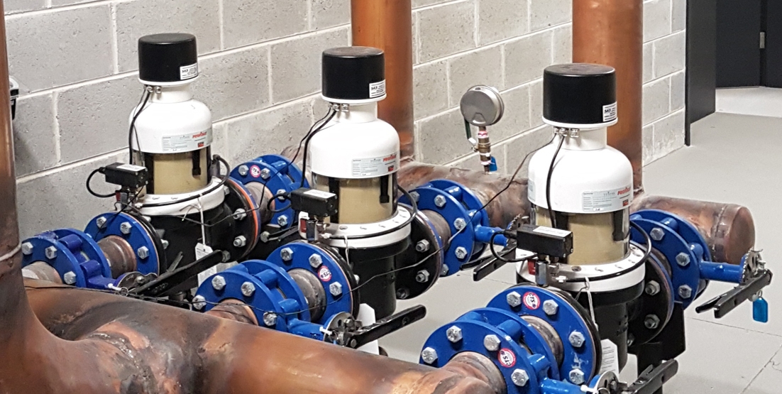 international-convention-centre-judo-skan-4 close up photo of water treatment system in plant room