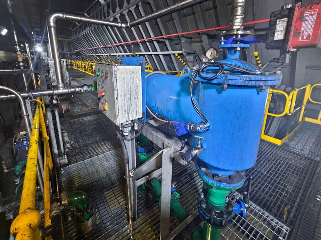 Filtration system for Gladstone Port by Southland Filtration