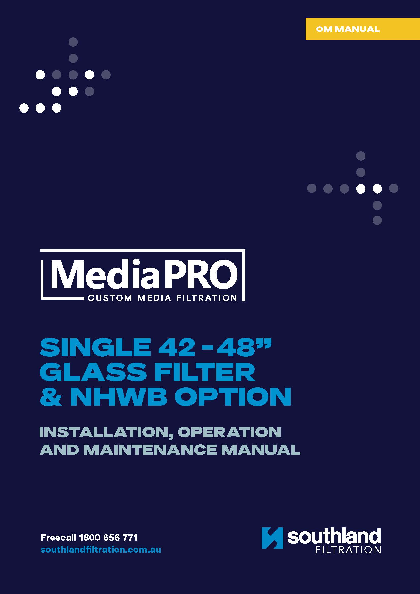 MediaPRO Manual Glass Filter S42-S48 Series + NHWB opt.