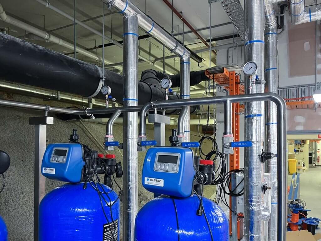 Water filtration system for a Dental school at Griffith University in the Gold Coast Australia.