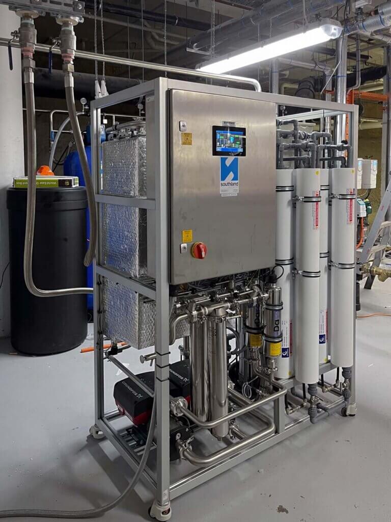 Water filtration system for a Dental school at Griffith University in the Gold Coast Australia.